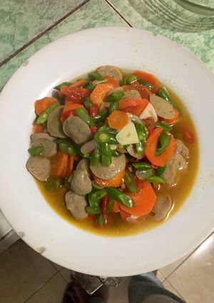 Foto resep Tumis Buncis Wortel Cah Bakso Sapi