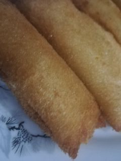 صورة لوصفة اصابع التوست بالقشطة