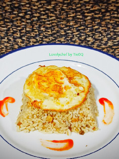Foto resep Nasi Goreng Sambal Ijo Ikan Asin Jambal