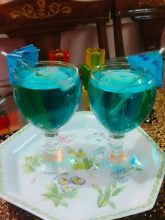 A picture of Blue_breeze mocktail.