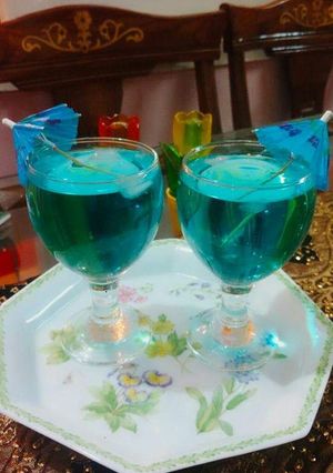 A picture of Blue_breeze mocktail.