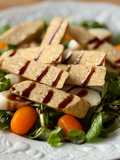 🌱 Salade végétarienne au tempeh