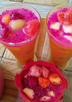 Foto resep Es buah SIMPLE