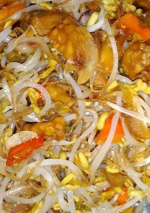 Foto resep Tumis Kecambah Tempe Simpel Banget