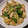 Tofu with Small Leeks