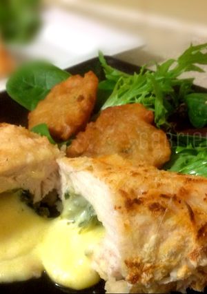 Foto resep Stuffed Chicken Milanesa