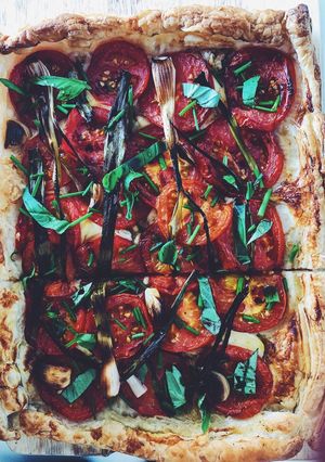 A picture of Fresh Tomato Tart.