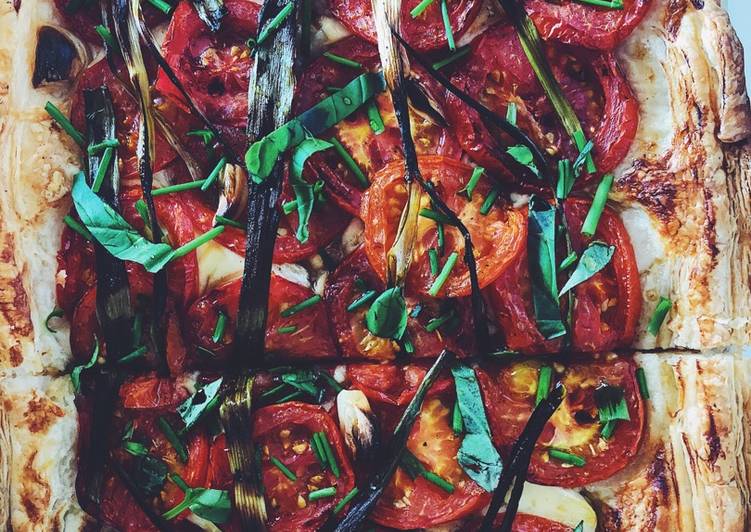 Recipe: Spicy Fresh Tomato Tart