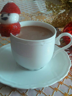 Una foto de CHOCOLATE CALIENTE NAVIDEÑO ☕