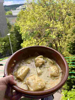 Una foto de Bacallao al pilpil