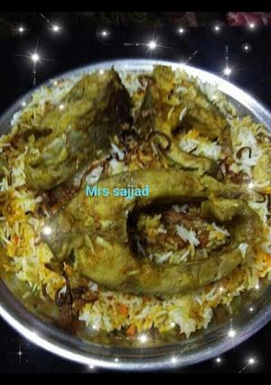 A picture of Fish Biryani #KokabandCookpad.