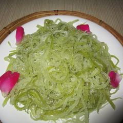 A picture of Lauki sweet-Hariyala lachha (bottlegourd sweet).