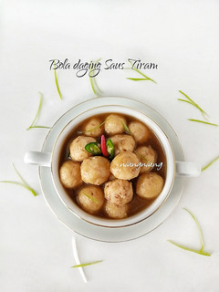 Foto resep Bola-bola daging saus tiram