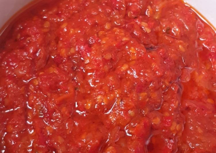 Sambal merah serbaguna