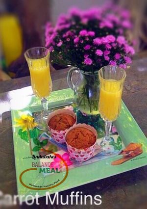 Hình của món Bánh muffin cà rốt.