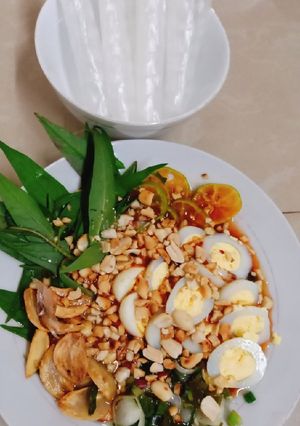 Hình của món Sauce chấm bánh tráng.