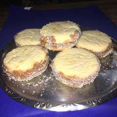 Una foto de Alfajores de almidón de maíz