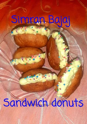 सैंडविच डोनट (( sandwich donut recipe in Hindi) रेसिपी मुख्य फोटो