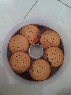 Foto resep Puding skm coklat biskuit Marie