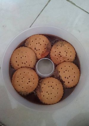 Foto resep Puding skm coklat biskuit Marie