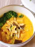 Vegetable, Mushroom, and Cashew Curry
