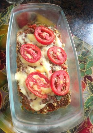 Una foto de Budín de carne
