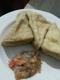 Foto resep Tahu Goreng cocol Sambel Bawang