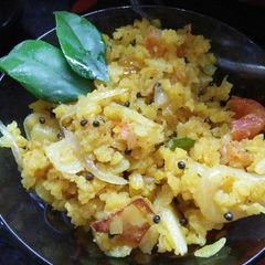 A picture of Vegetable poha.