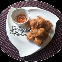 A picture of Yam balls.