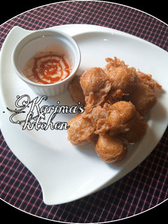 A picture of Yam balls.