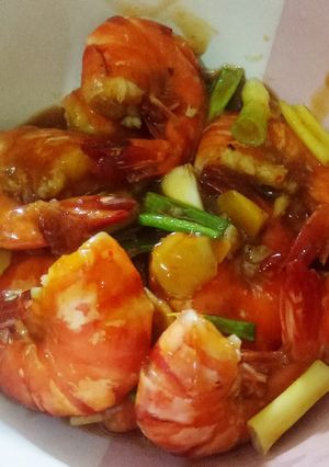Foto resep Udang saus padang