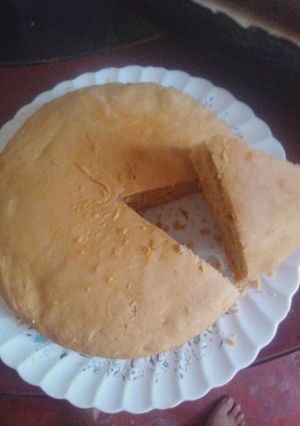 Una foto de Pastel de vainilla
