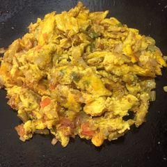 A picture of Tawa omelete.