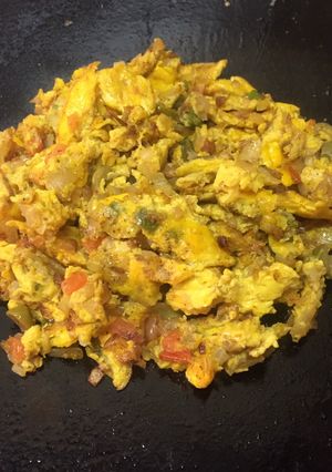 A picture of Tawa omelete.