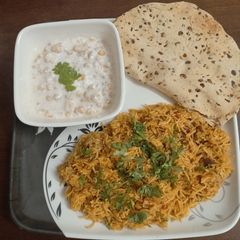 A picture of Tomato Rice.