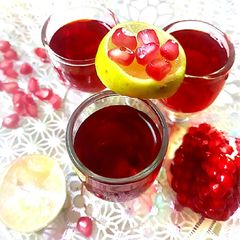 A picture of Pomegranates Beetroot Juice.