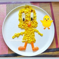 A picture of Corn Tweety.