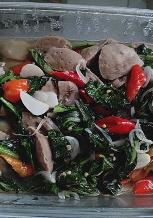 Foto resep Tumis pokcoy bakso