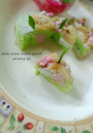 Foto resep Bolu mini Pisang Ijo