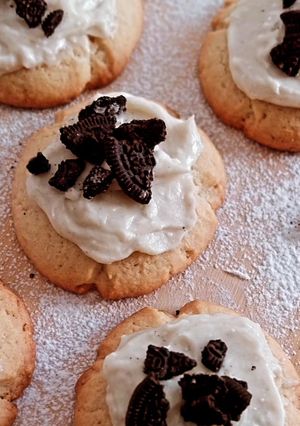 Una foto de Crumble cookies de Oreo (sin relleno)