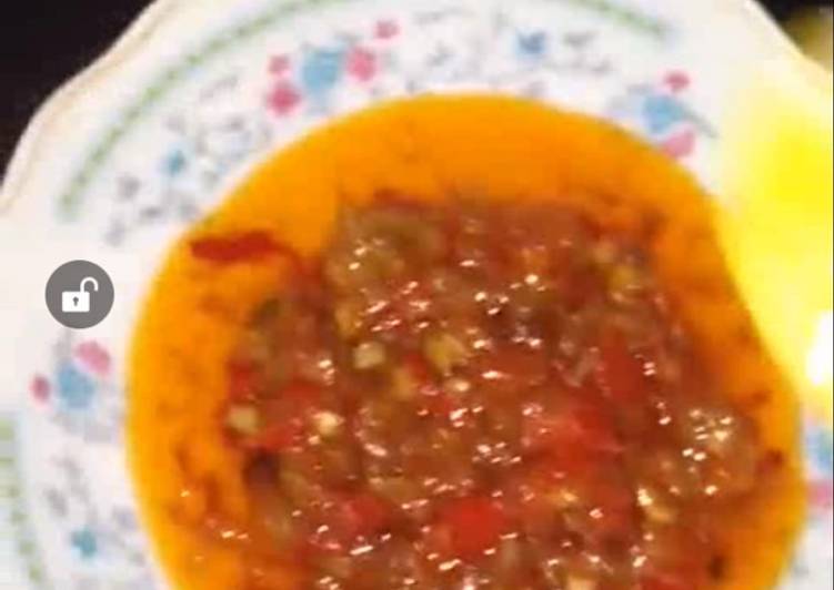 Sambel merah padang #keto #bikinramadhanberkesan #27