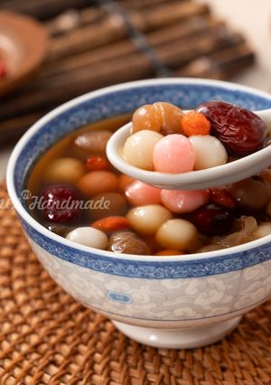 桂圓紅棗湯圓 的食譜成品照片