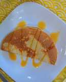 Panqueca doce simples