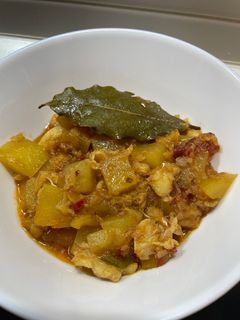 Una foto de Bacalao al ajoarriero. Olla GM
