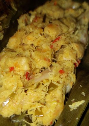 Foto resep Pepes teri basah
