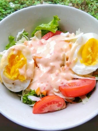 Langkah Gampang Menyiapkan Resep  Salad vegetables simple (sayuran) yang Lezat, Enak Banget