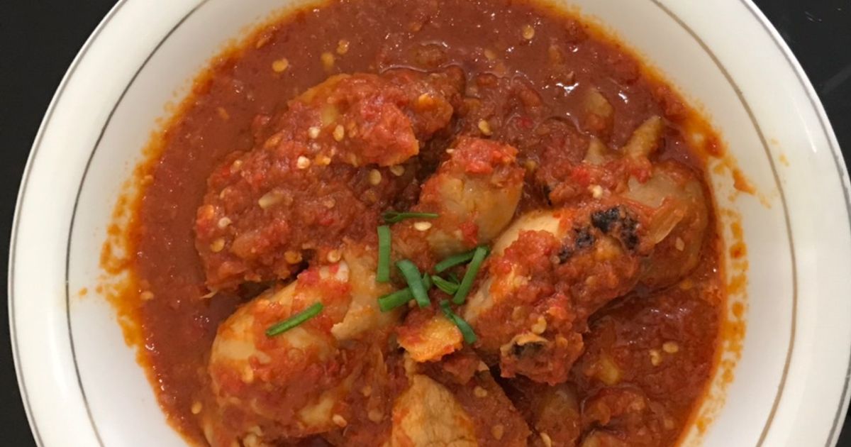 (Masakan Sederhana Dengan Empat Bahan) Ayam Rica Rica