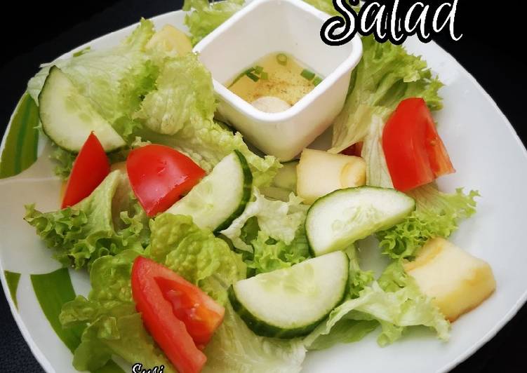 Panduan Membuat Salad Simple Lezat Sekali