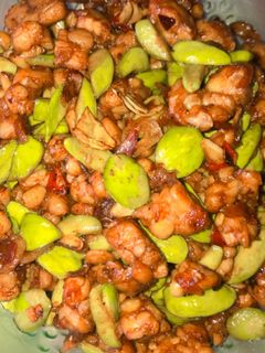 Foto resep Oseng Asam Manis Tempe Petai 🧈