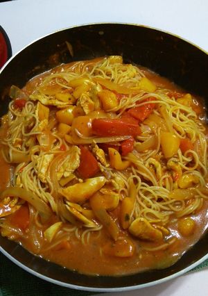 Foto resep Spaghetti with instant sauce
